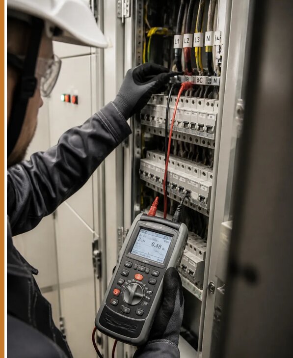 Измерение цепи фаза ноль в Кандалакше от 1010 р. | Авеста ОТиПБ