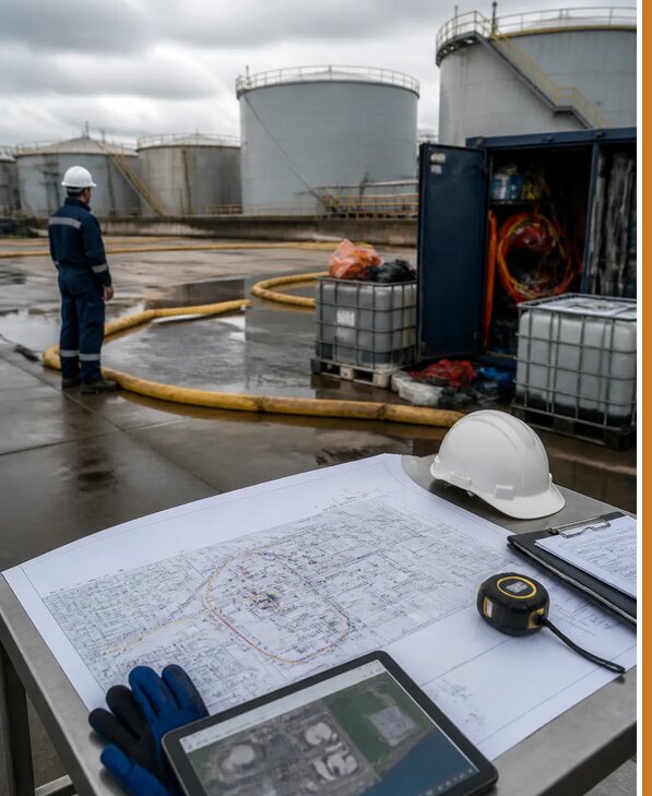 Разработка плана ликвидации разливов нефти в Кандалакше