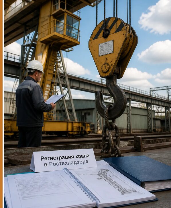Регистрация крана в Ростехнадзоре в Кандалакше от 15155 р. | Авеста ОТиПБ